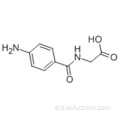 ACIDE 4-AMINOHIPPURIQUE CAS 61-78-9